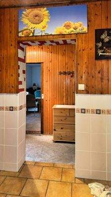 Zugang zum Anbau vom Flur im EG