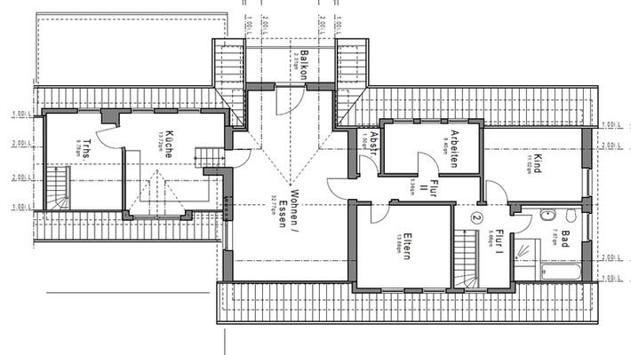 Grundriss Dachgeschoss