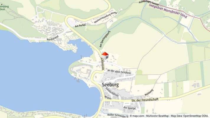 Geolyzer Kartenausschnitt