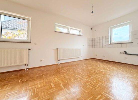 Blick in die offene Küche