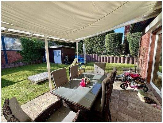 überdachte Terrasse