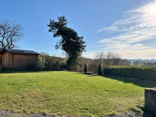 rückseitiger Garten