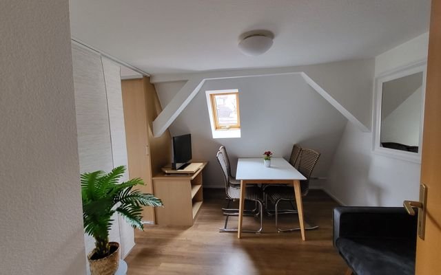 Wohnen-auf-Zeit-Stuttgart-Apartment_Wohn/Esszimmer