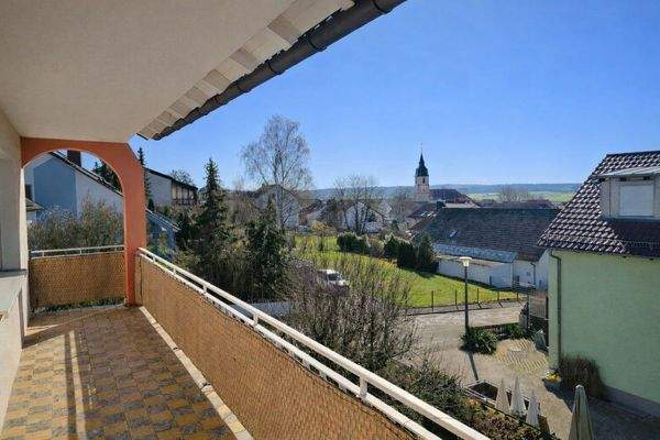Balkon mit Fernblick (Obergeschoss)