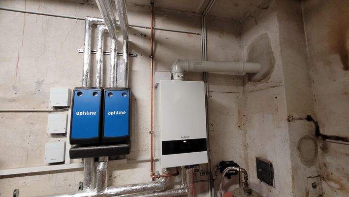 Moderne Brennwerttechnik