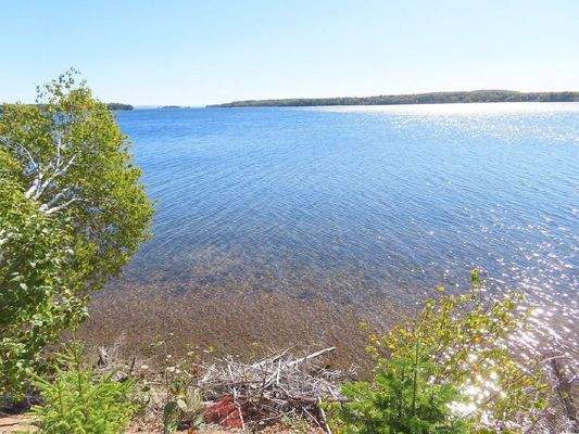 Cape Breton - Bras d`Or Lake - Tolles See-Ufergrun