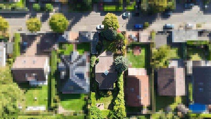 verpixelte Luftaufnahme