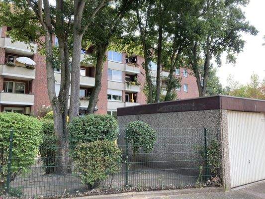 Garagenanlage Seitenansicht