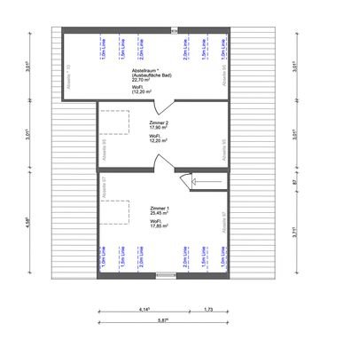 Grundriss Dachgeschoss