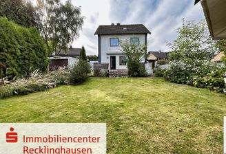 Blick vom Garten auf´s Haus