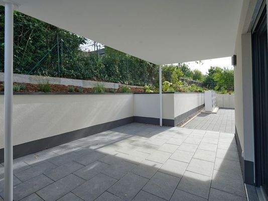 Der Außenbereich/Terrasse