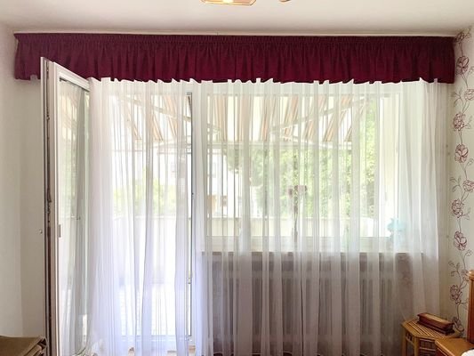 Vom Schlafzimmer Zugang zur Loggia