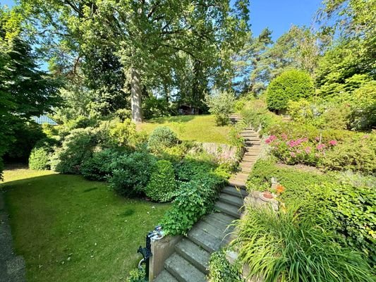 Treppe Gartenplateau