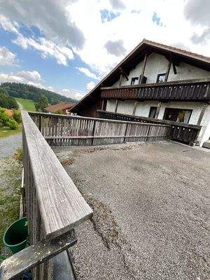 Dachterrasse über Garage