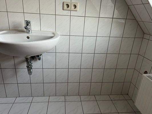 Platz für Waschmaschine