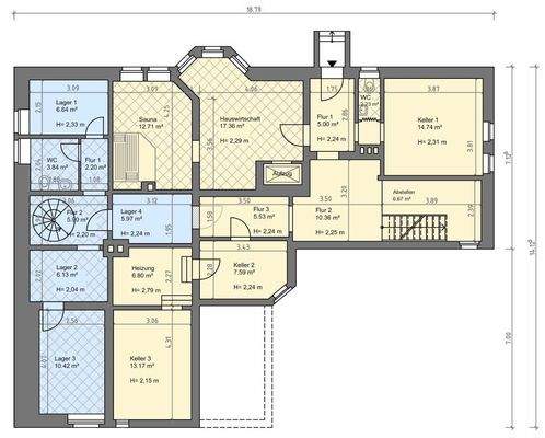 Grundriss - Dachgeschoss