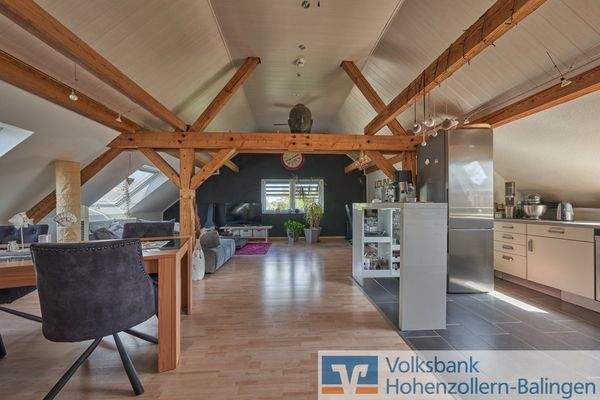 Offener Wohn-, Ess- und Kochbereich