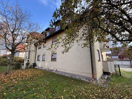 Hausansicht aus dem Garten