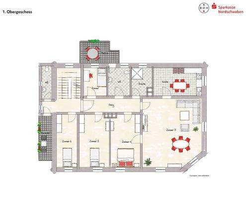 Grundriss 1.Obergeschoss