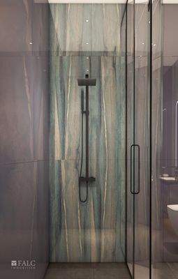 Badezimmer mit Dusche