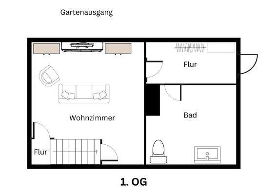 1.OG nach Rennovierung