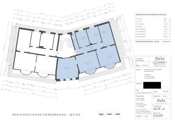 Grundriss WE 05 - VH