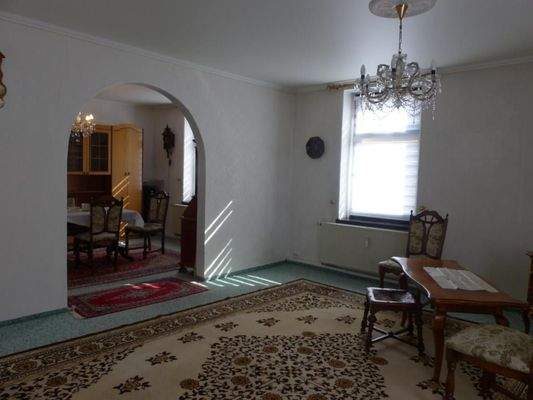 Wohn-und Esszimmer im OG 
