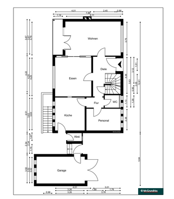 Grundriss Erdgeschoss
