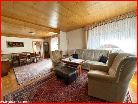 Wohn- und Esszimmer im Erdgeschoss