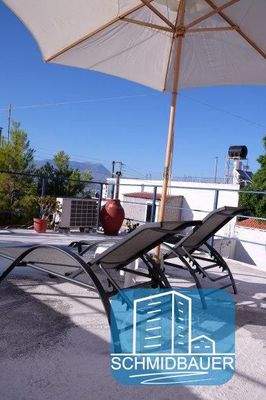 Kreta, Pompia: Traditionelles Haus in schöner Lage mit Innenhof zu verkaufen