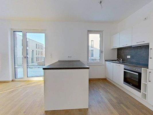 Ansicht V: Wohn- und Esszimmer