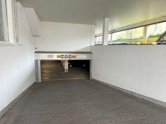 Zufahrt Tiefgarage