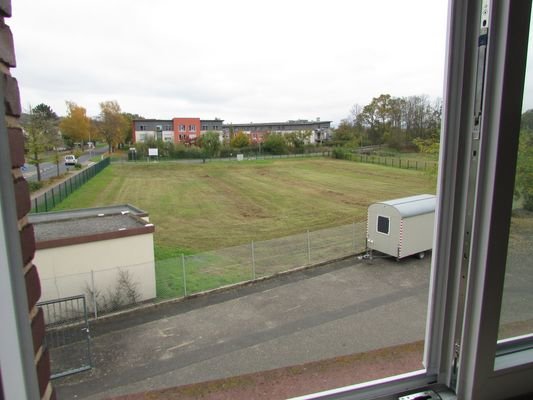 Blick aus dem Fensters