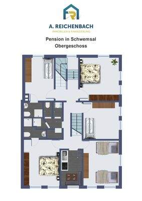 Grundriss Obergeschoss