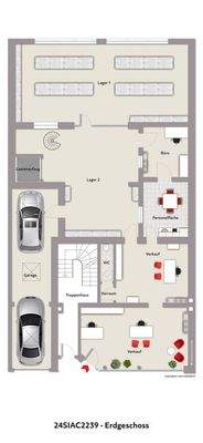 Grundriss EG Vis. 2239
