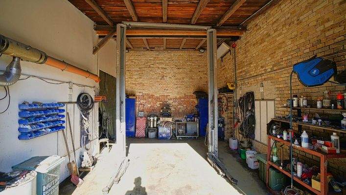 Seitengebäude, EG Werkstatt