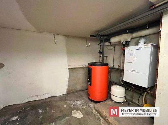 Heizungsraum im Keller