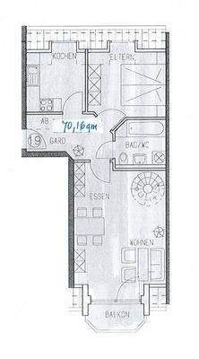 W 19 Grundriss 3. OG