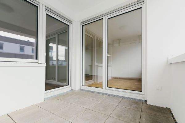 Loggia (Musterwohnung)