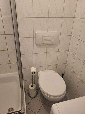 innenliegendes Bad mit Dusche