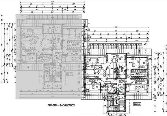 Haus 2, Grundriss Dachgeschoss