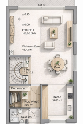 Erdgeschoss Beispiel