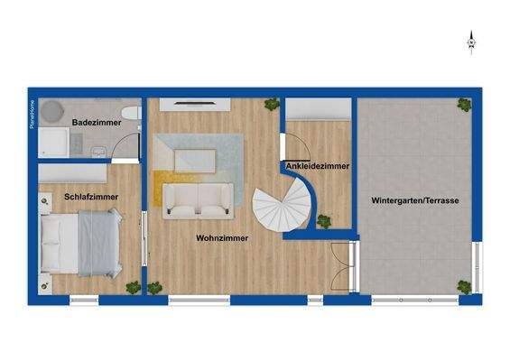 Grundriss Obergeschoss