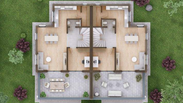 Doppelhaus 3-8 Regen_Grundriss EG