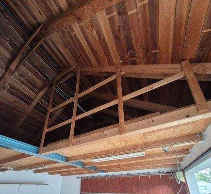 Stauraum in der Garage