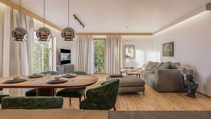 KITZIMMO-Grundstück mit Baugenehmigung für 5 Wohnungen - Immobilien Söll.