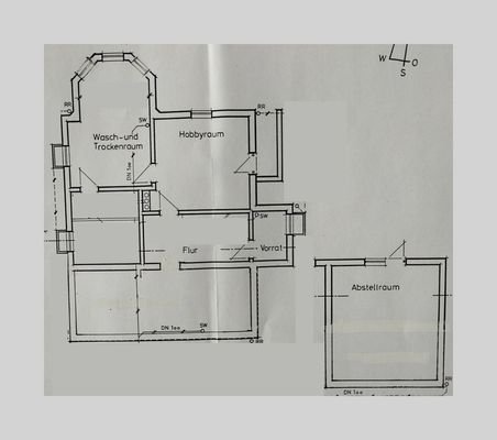 Grundriss Keller
