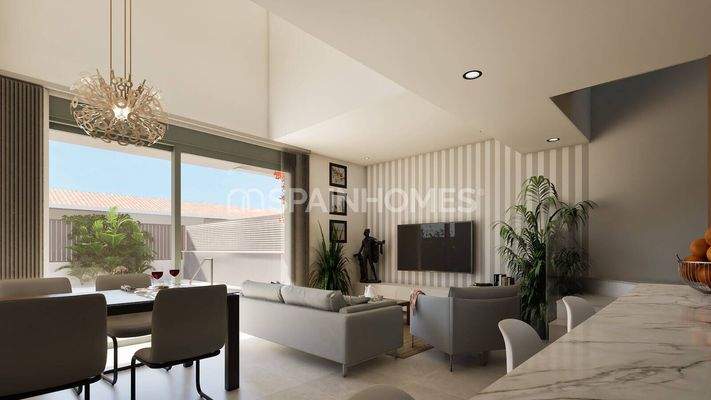 3-Bedroom Villas Near the Beach in Los Nietos Murcia