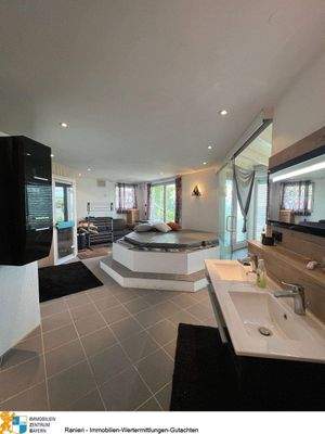 Wellnessbereich im Untergeschoss