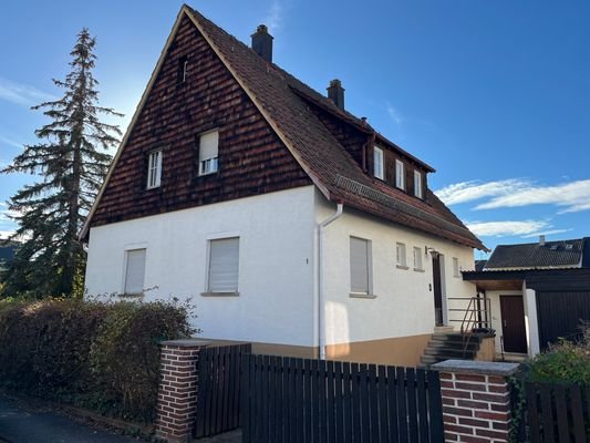 Außenansicht Einfamilienhaus